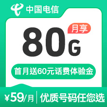 电信49元80G